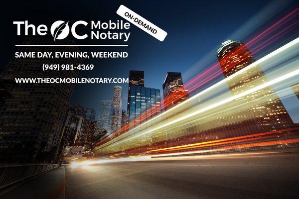 The OC Mobile Notary