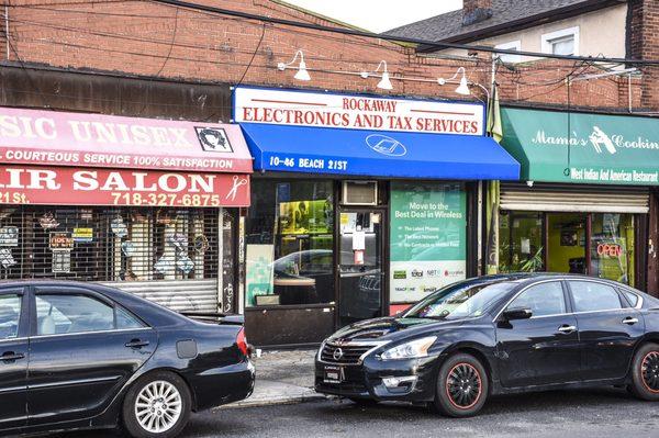 Rockaway Electronics and Tax Services, Store Front