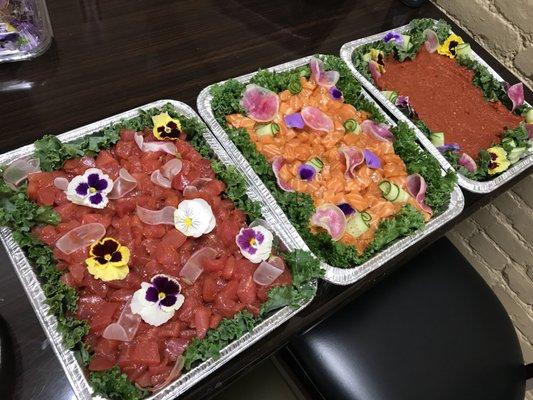 Your next event is sure to be a hit with Poké cafe catering!