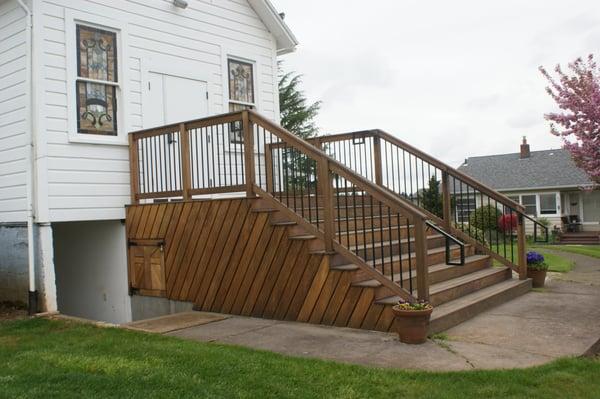 Ipe hardwood deck