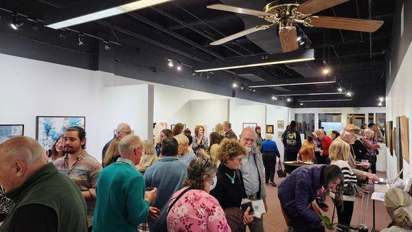 Opening reception for "What's Blooming?".