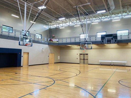 Renovated gym