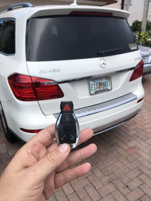 Mercedes key made