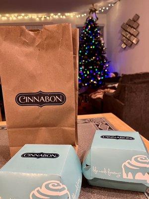 We will enjoy our Cinnabon rolls tonight to celebrate the New Years 2022! We only hoped to have extras for the morning.