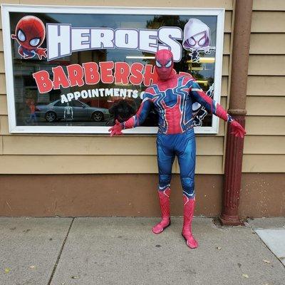 Come and meet Spider-Man