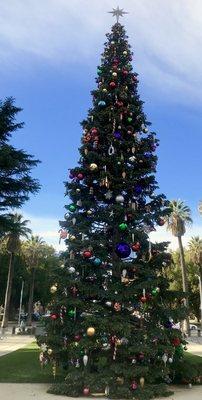 Try finding parking in front of the Christmas Tree roundabout because the 9th Street parking meters will ROB you blind!