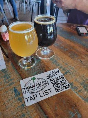 QR tap list