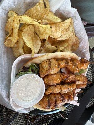 Chicken kabobs