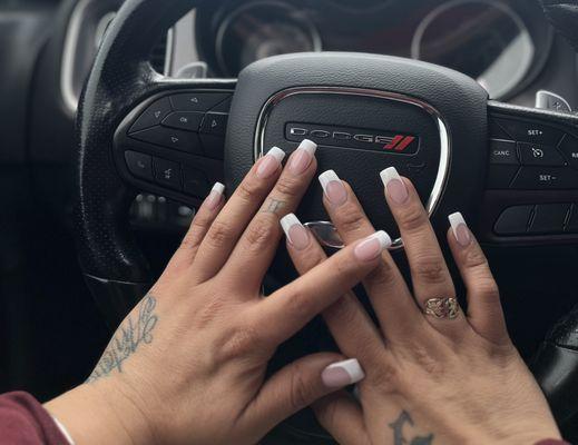 French tip full set