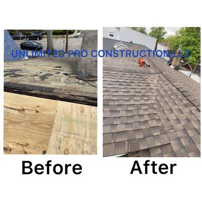 Roofing replacement: