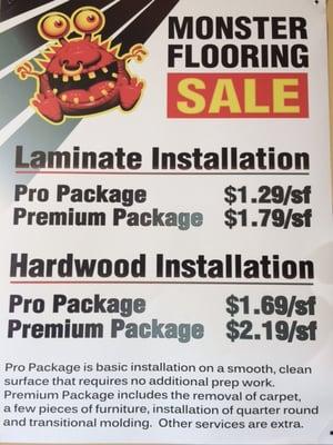 NO ONE!!! Touches our prices, fully warrantied and certified installers, for the best price.