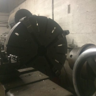 Up to 60" dia turning