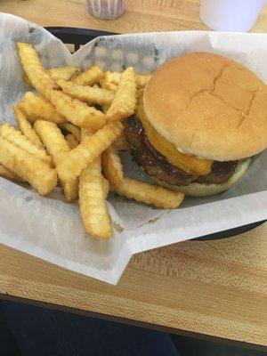 The steak house burger