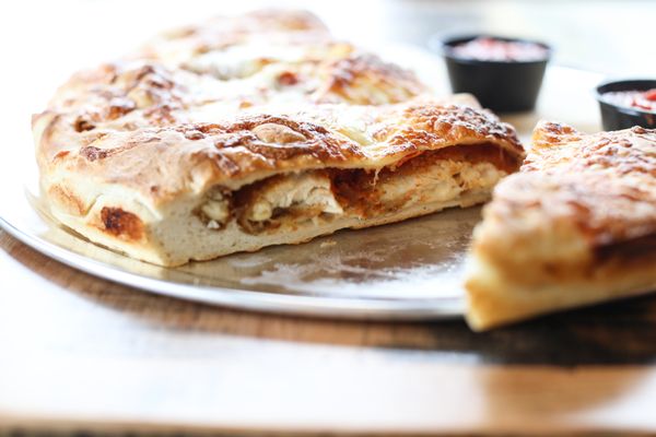 chicken parm calzone