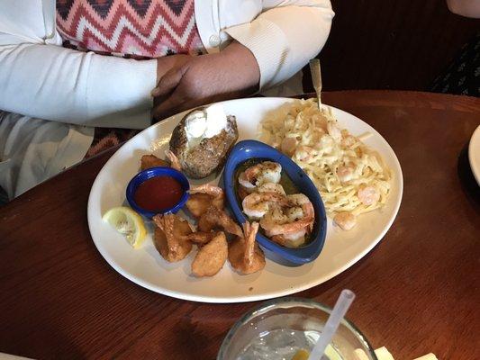 Trio. Very good. Sailors Platter.