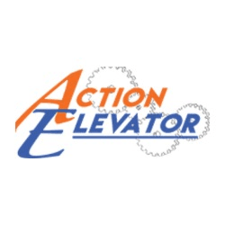 Action Elevator: Commercial Elevator Service Logo