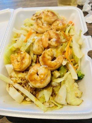 Shrimp hibachi