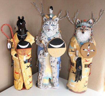 Kathie Lostetter's Clay Sculpture Collection