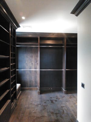 Custom Walk in Closet