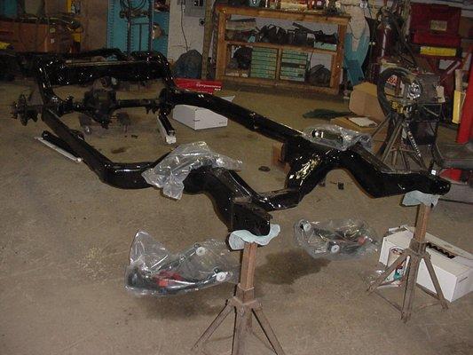 Again, 1971 Chevelle Frame restoration...