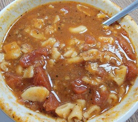 Hamburger Mac Soup...