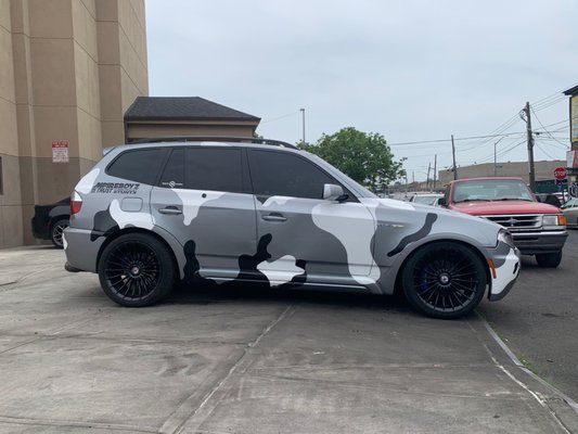 My custom done X5 BMW.