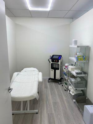 One of the treatment rooms