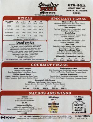 UPDATED MENU