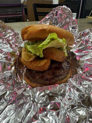 Bleu crunch burger