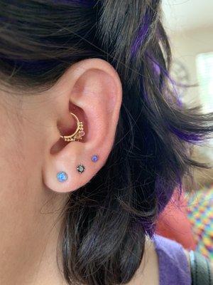 Third lobe piercing