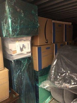 Storage and packing services