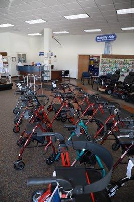 Health System Services offers a varied selection of mobility equipment.