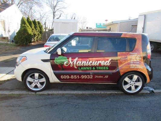 Custom designed Vehicle wraps.