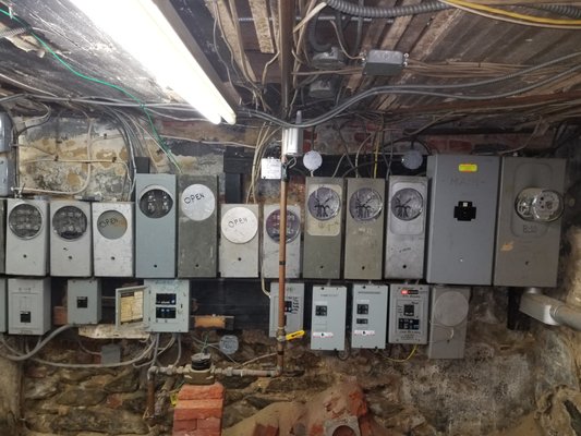 This what this 3 Phase 200amp service looked like we changed it