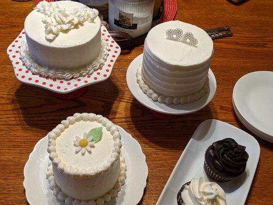 A Wedding Cake tasting