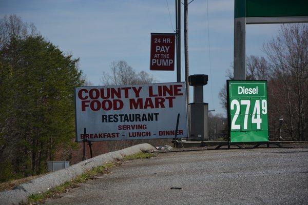 Marquee on NC 115