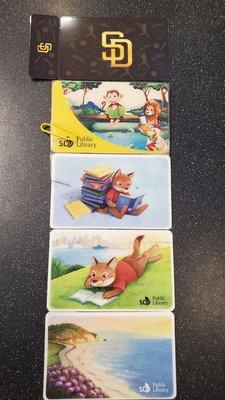 Cool new library cards are available!!!