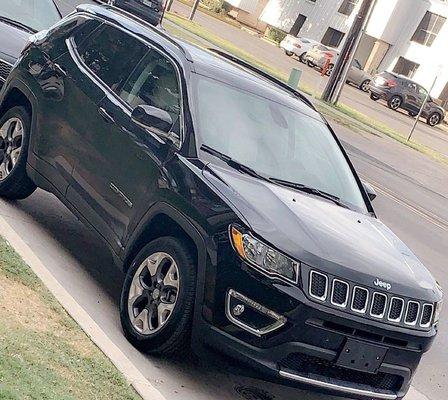 loving my new 2019 Jeep Compass from Matt!