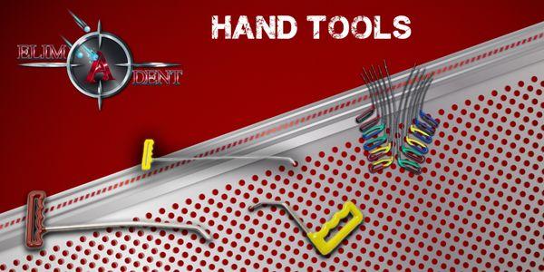 PDR Hand Tools - Elim A Dent's Paintless Dent Repair Tools. Shop unparalleled PDR tools on https://elimadenttools.com now!