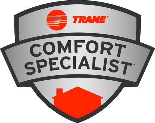 We are your Trane Comfort Specialist!