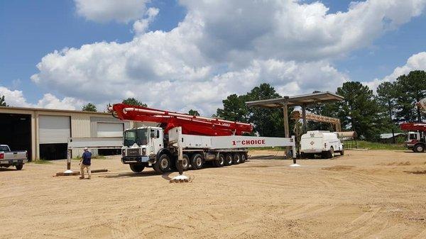 1st Choice Concrete Pumping Service