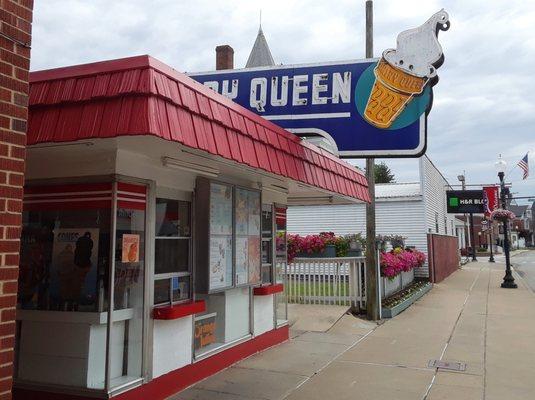 Dairy Queen - Buckhannon, WV. Outside view. Seasonal - Open mid-March to mid-October