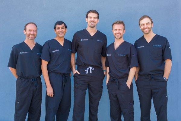 Edward Strauss DMD, MD; Aaron Sarathy DMD; Graham Lee DMD; Scott Godwin DMD; Drane Oliphant DMD, MD