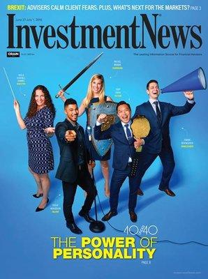 InvestmentNew 40 under 40 - 2016