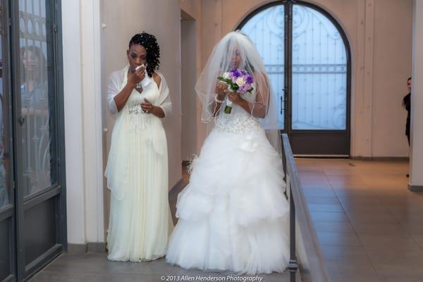 Summer Wedding - Mother and Daughter