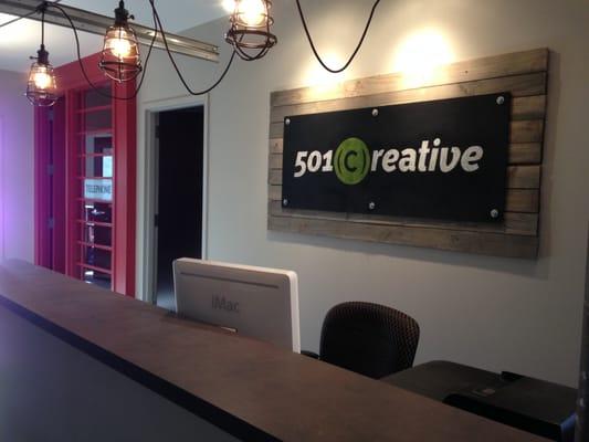 501creative's office at 303 Union Blvd. in the Central West End