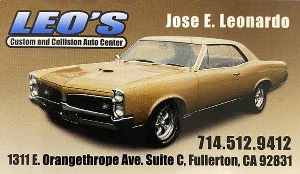 Leo’s Custom & Collision Auto Center