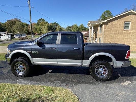 Shiny clean truck!