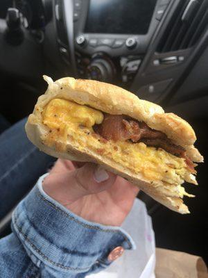 Bacon egg and cheese