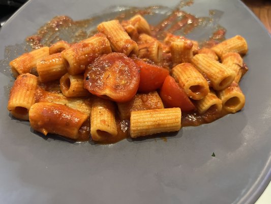 Rigatoni meal